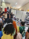 Alunos de Medicina Veterinária visitam a Biblioteca para conhecer novos livros da área