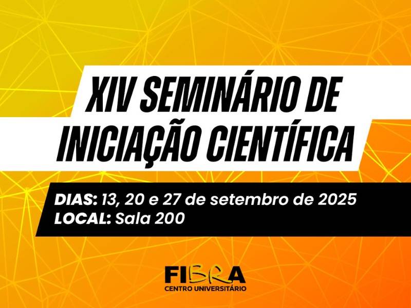 Congratulações aos professores-avaliadores no XIV Seminário de Iniciação Científica