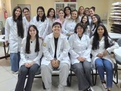 Aula teórico-prática aborda farmacologia no paciente diabético para os alunos de Medicina Veterinária