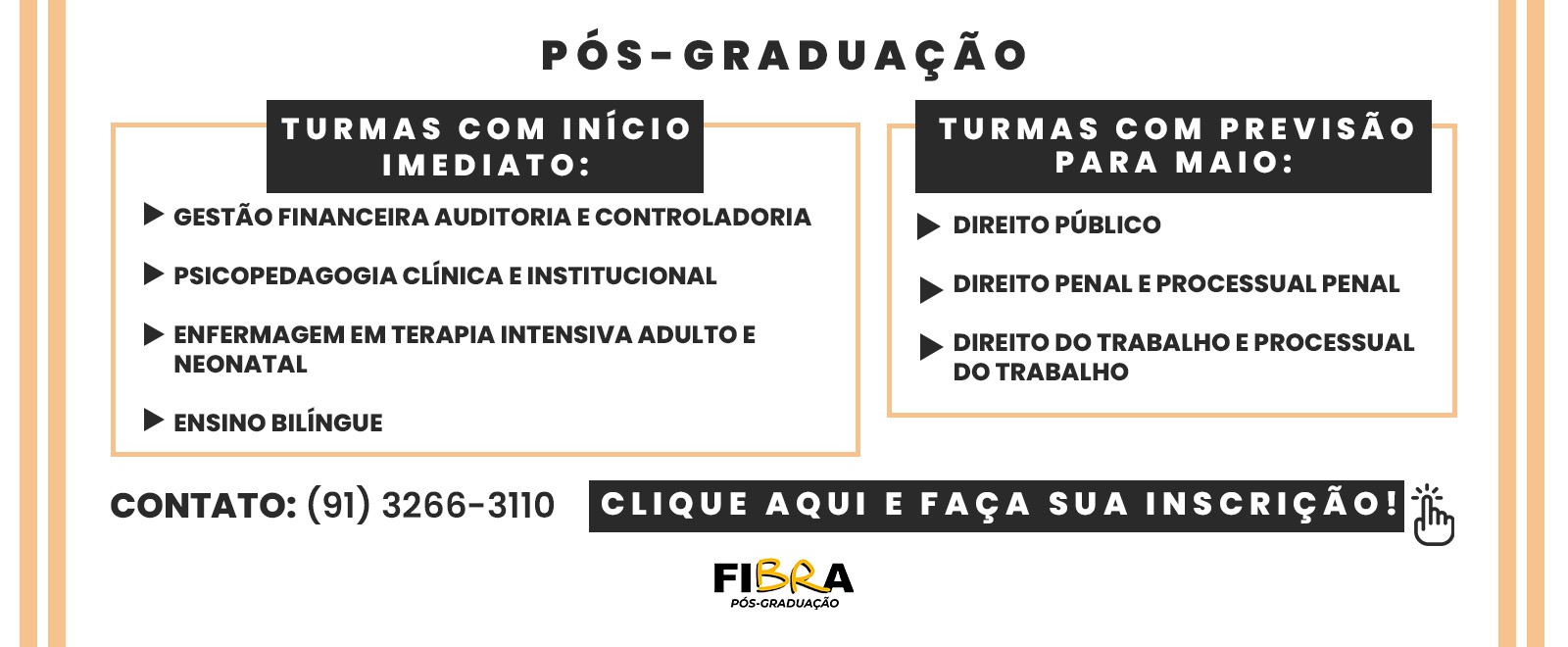 Cursos - Maio 2026