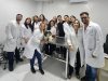 Turma de Medicina Veterinária do 4° semestre recebeu na aula de Semiologia Veterinária