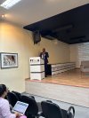 Ministro da Angola, Artur Gunza, palestra para alunos de Direito da Fibra