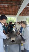 Prática de Semiologia Veterinária no projeto Educativo Agro + Perto