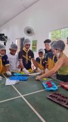 Alunos de Farmácia promovem oficina de sabonetes artesanais