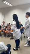 Estudantes de Farmácia da Fibra realizam acolhimento na Casa do Idoso