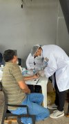 Enfermagem da Fibra realiza atendimentos em ação do Agosto Dourado