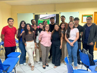 Presidente do CRMV-PA ministra palestra para calouros de Medicina Veterinária da Fibra