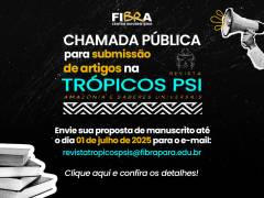 Chamada pública para submissão de artigos na revista Trópicos Psis: Amazônia e Saberes Universais