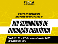 XIV Seminário de Iniciação Científica