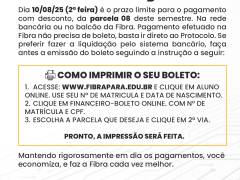 Aviso de pagamento