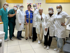 Enfermagem da Fibra participa do Dia D da Campanha Nacional de Multivacinação