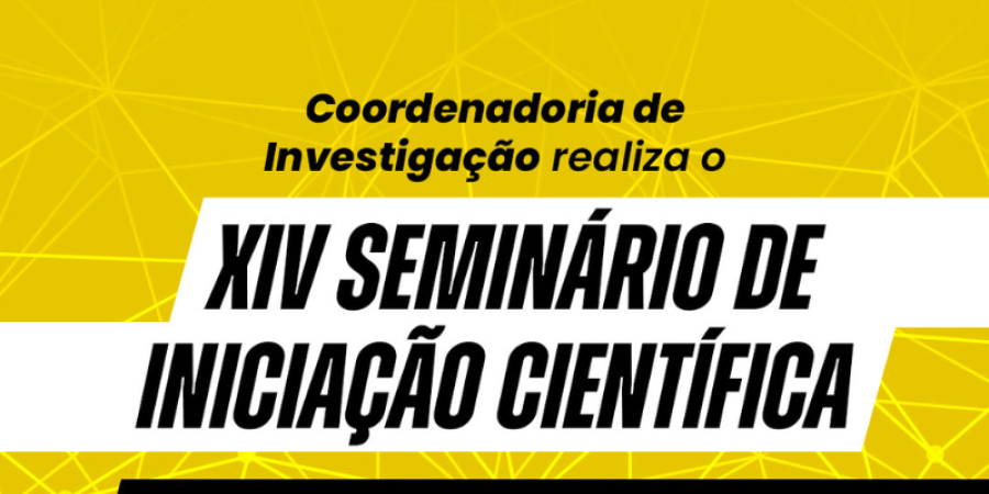 XIV Seminário de Iniciação Científica