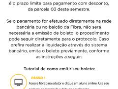 Comunicado Desconto Pontualidade