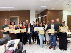 Professores da Fibra recebem certificação em docência e inclusão no ensino superior